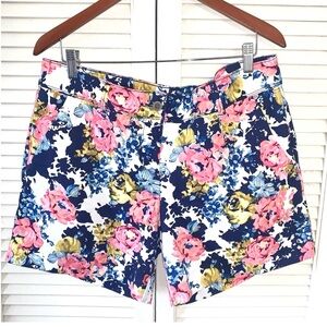 Isaac Mizrahi Floral Shorts Women’s size 14 NWOT